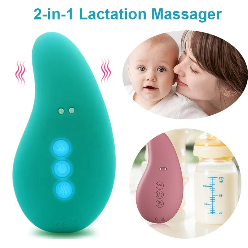10-Mode Multi-Purpose Lactation & Tension Relief Massager