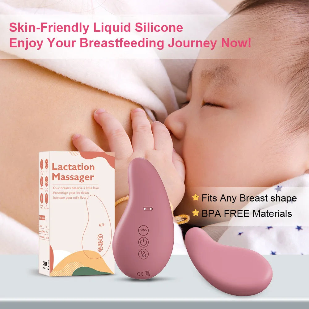 10-Mode Multi-Purpose Lactation & Tension Relief Massager