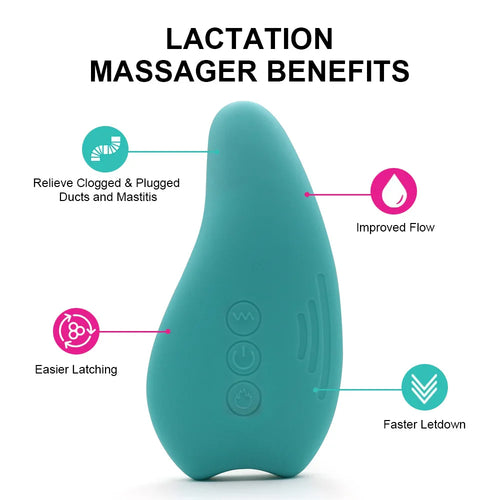 Breastfeeding Lactation Massager - Warming Relief for Nursing Mothers
