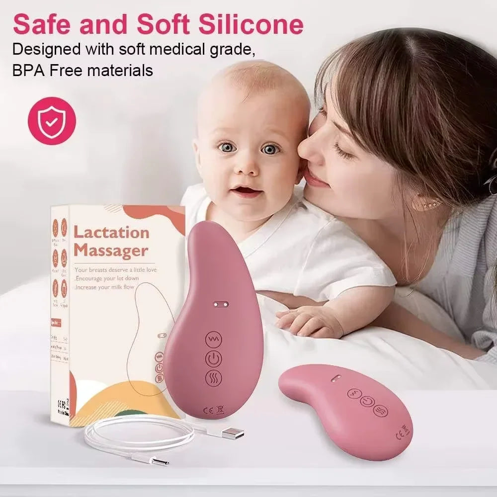 10-Mode Multi-Purpose Lactation & Tension Relief Massager