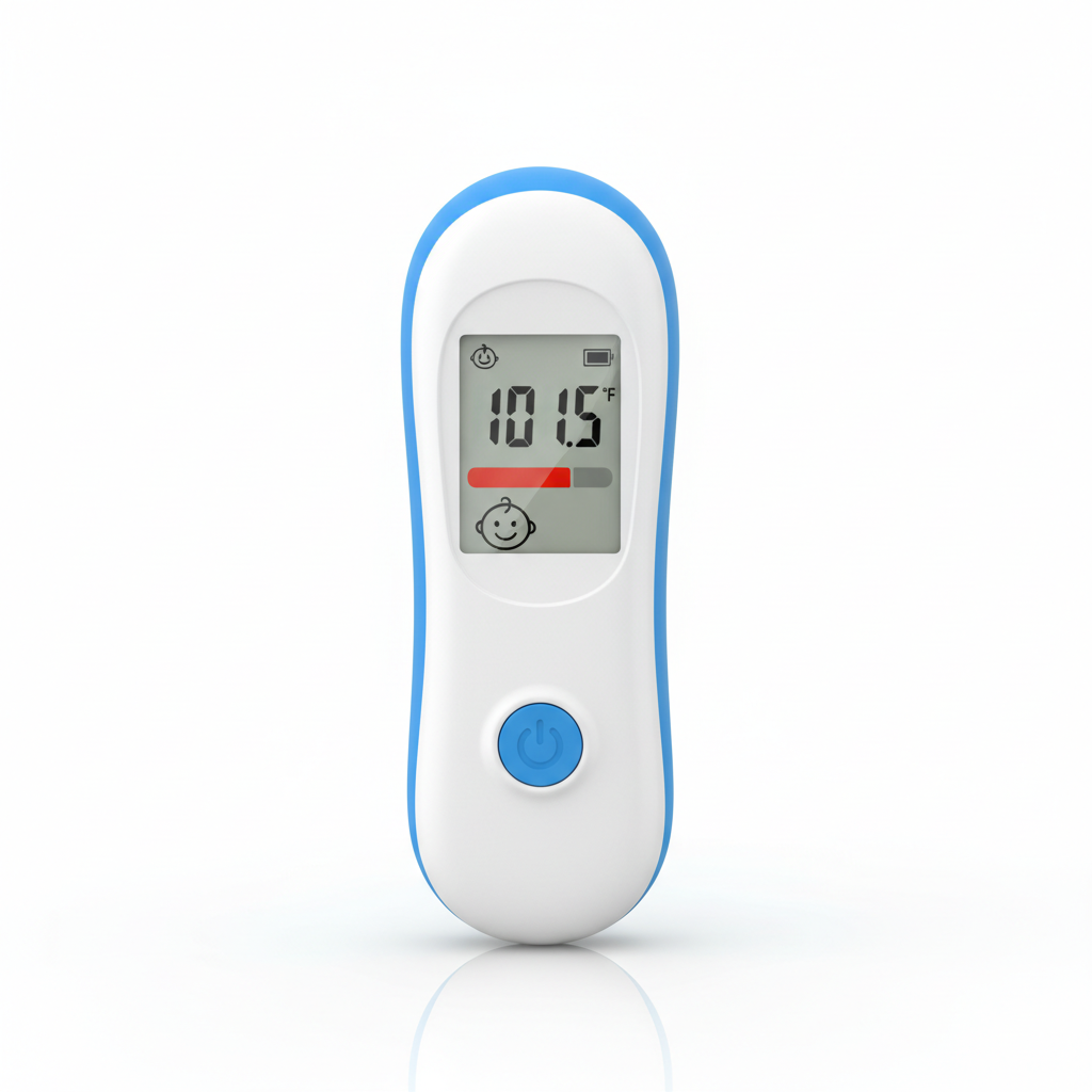 Thermometer Display Close-up